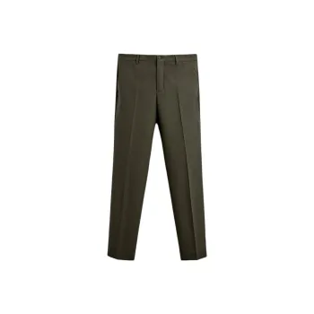 ZARA Suit Trouser Men Moss Green