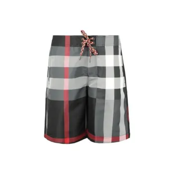 Burberry Casual Shorts Men Gray