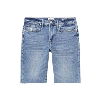 FRAME Denim Shorts Men Blue