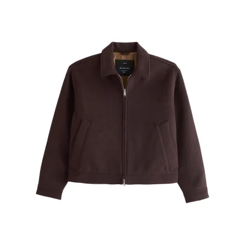 Abercrombie＆Fitch Jackets & Coats Men's Dark Brown