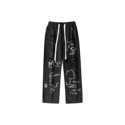 HONOR OF KINGS Casual Pants Unisex Black