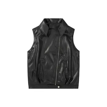 YATSI Leather Jacket Unisex Black