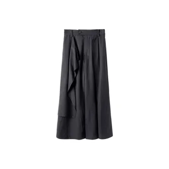 HUANXIANGZHE Casual Pants Unisex Black