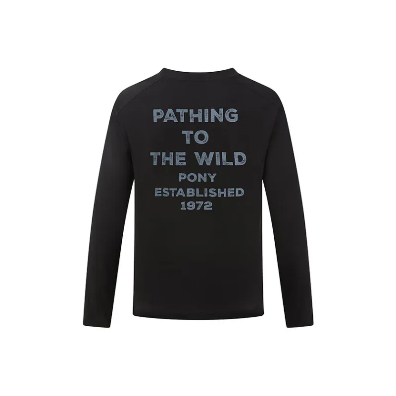 Pony T Shirts Men Black-1