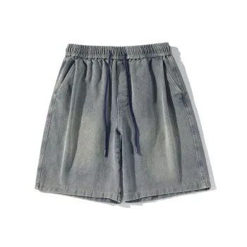 NONEVENT Denim Shorts Unisex Blue