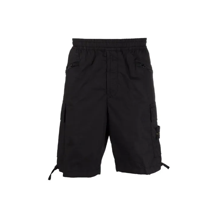 STONE ISLAND Cargo Shorts Men's Black-0