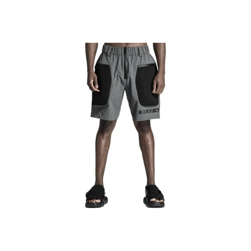NORVINCY Straight Fit Loose Fit Multicolor Casual Shorts Unisex-5