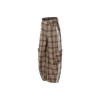 FA2LO Casual Pants Unisex Coffee