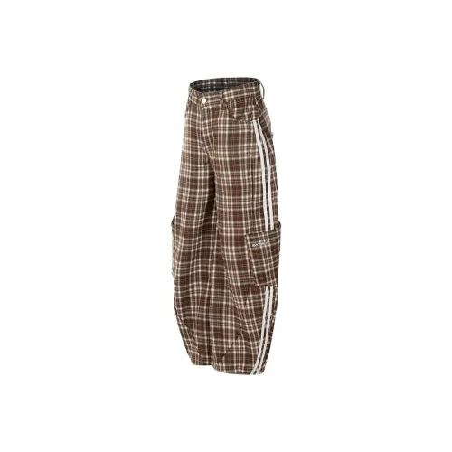 FA2LO Casual Pants Unisex Coffee
