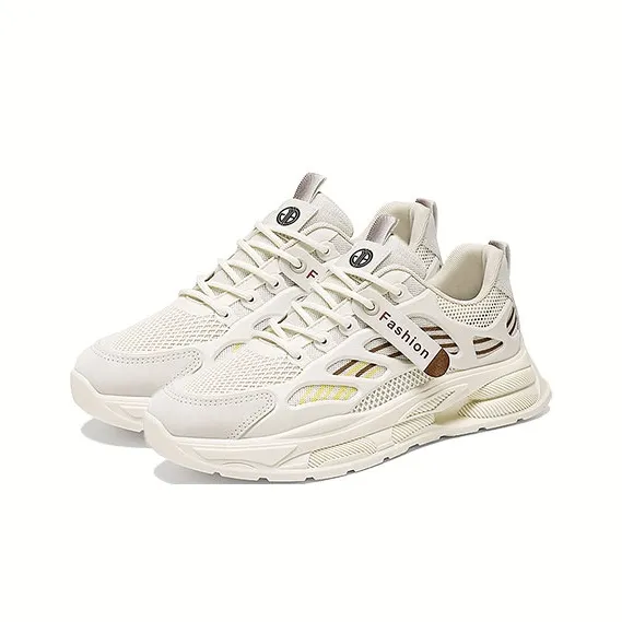Yi Jiabao Abrasion Resistant Slip Resistant Low Top Chunky Sneakers Men's-5