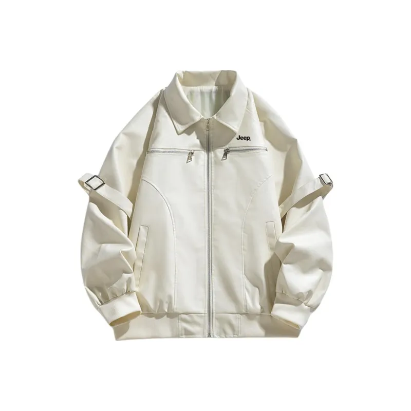 Jeep Leather Jackets Unisex-1