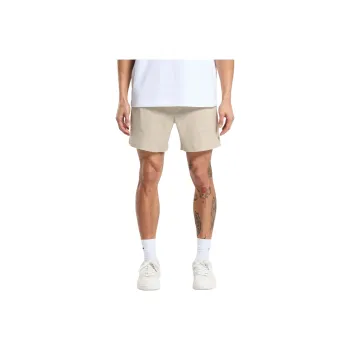 GYMSHARK REST DAY WOVEN SHORTS Casual Shorts Men's Pebble Gray