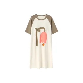 FENTENGCARE Nightgown Women's White