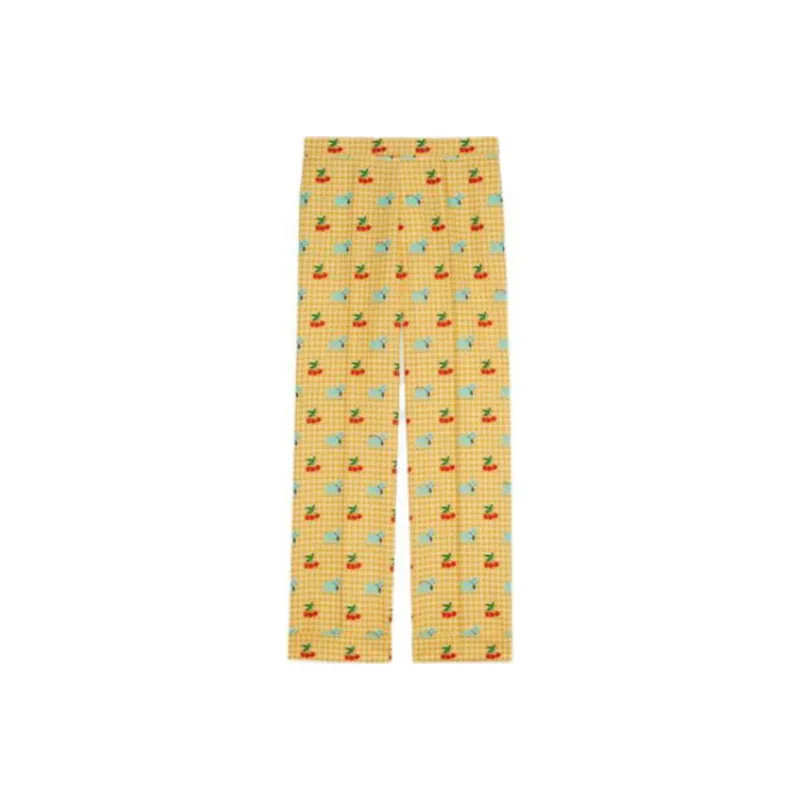 GUCCI Casual Pants Men Yellow-0