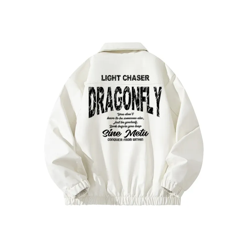 RED DRAGONFLY Leather Jacket Unisex-3