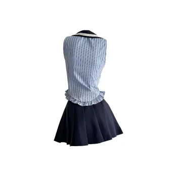 SECFLY OFFICIAL Skirt Set Women's Bowknot Two Piece Set