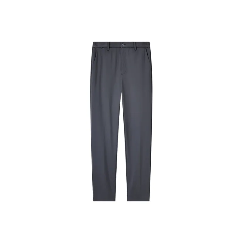 Jiumuwang Men's Pants Expert Convenience Suit Pants SS25 Suit Trouser Men's Dark Gray-0