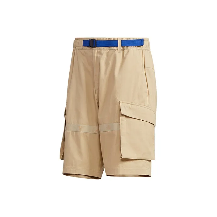 Adidas Cargo Shorts Men Grassland Brown-0
