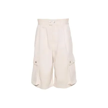 ISABEL MARANT Mid Rise Loose Fit Cargo Shorts