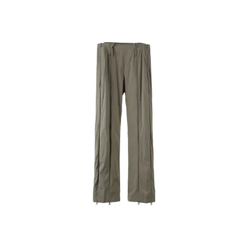 POST ARCHIVE FACTION (PAF) Casual Pants Unisex Olive Green