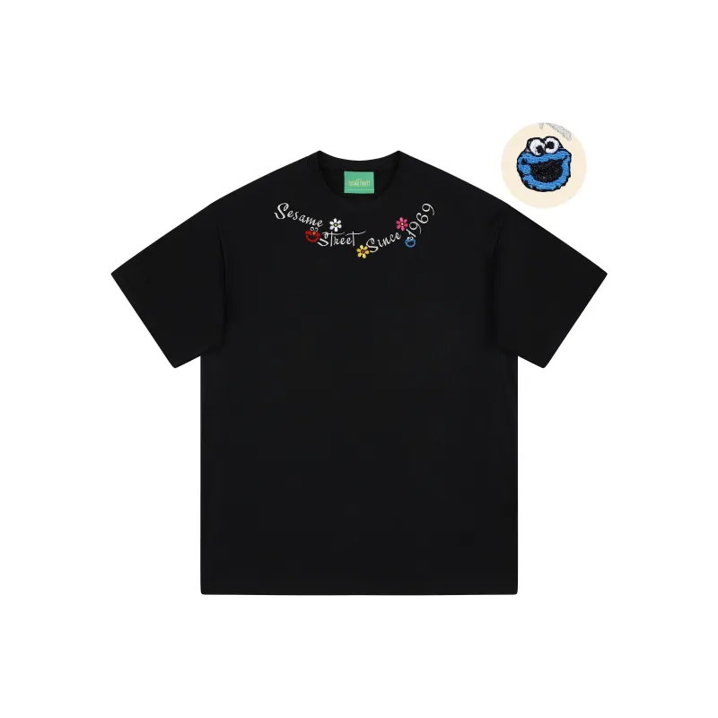SESAME STREET Short Sleeved T Shirts Unisex-1