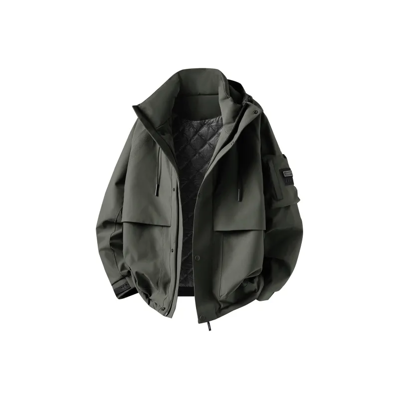 RIEZU Puffer Jackets Unisex-2