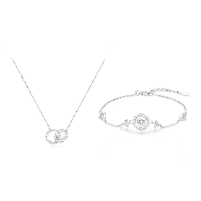 FANFRI Zircon Necklaces Women's Sweet Love Confession, Anniversary, Love Confession Box-8