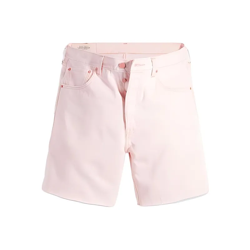 Levis Denim Shorts Men Pink-0