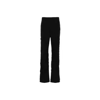 HELIOT EMIL Morphogens Mid-rise Straight-leg Trousers