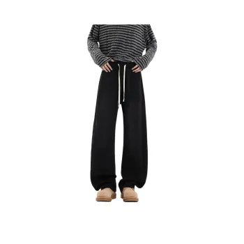 FOR FEAR THAT Casual Pants Unisex Black