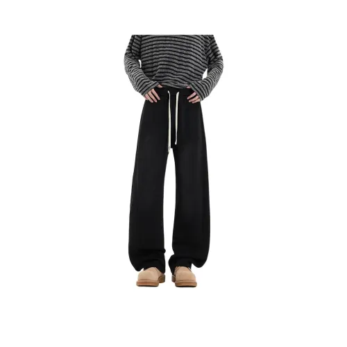 FOR FEAR THAT Casual Pants Unisex Black