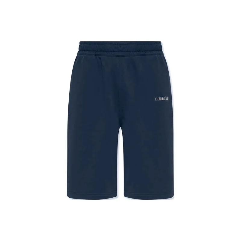 Burberry Casual Shorts Men Marine Blue-0