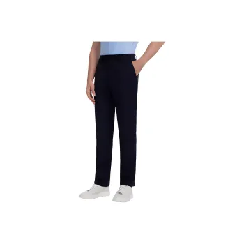 Jiumuwang Men's Pants Expert Suit Trouser Men's Navy Blue+Fitted Version