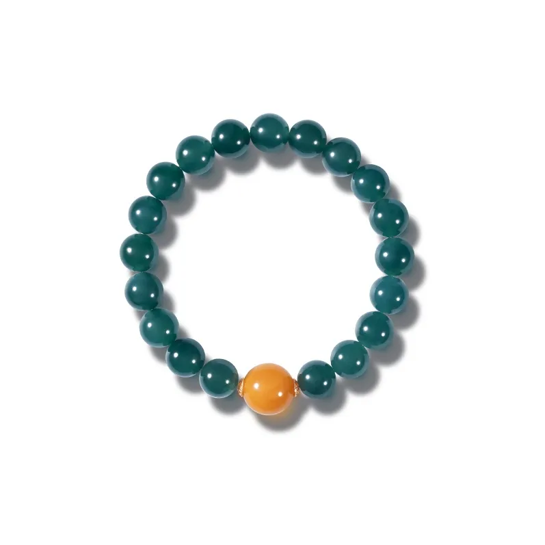 Atsuyama Ice Glutinous Jadeite Bracelets Unisex-0