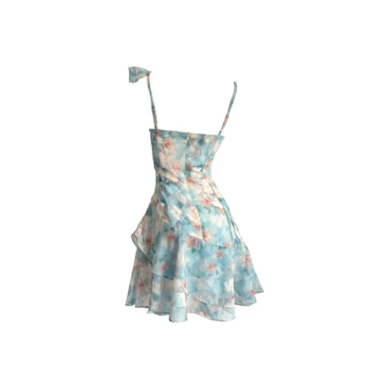 BEAUTIFUL CONFESSION Slip Dress Women's Blue-1