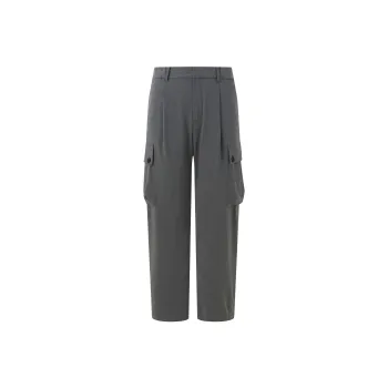 CHINISM Cargo Pants Unisex Dark Gray