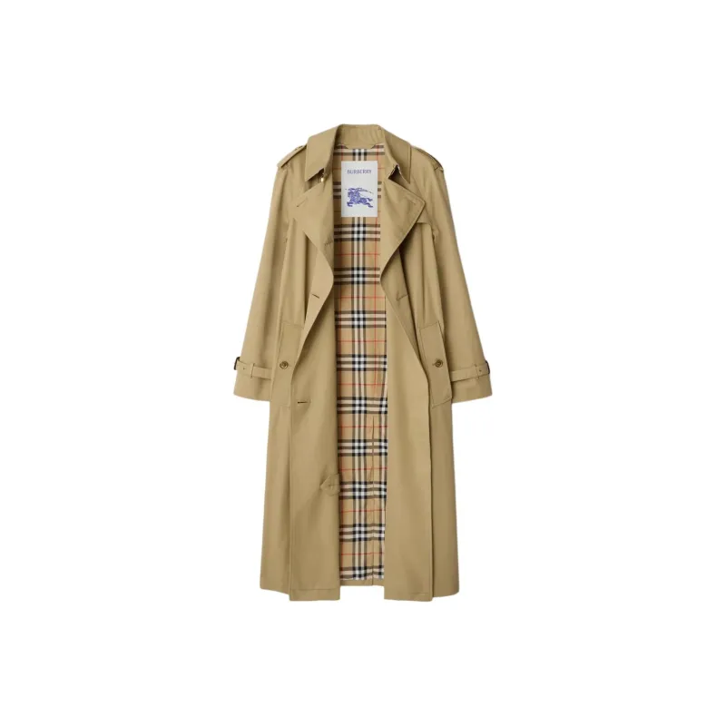Burberry SS25 Trench Coat Women's Khaki-1