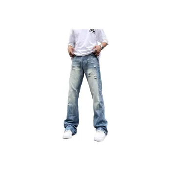 MGXEK Jeans Unisex Blue