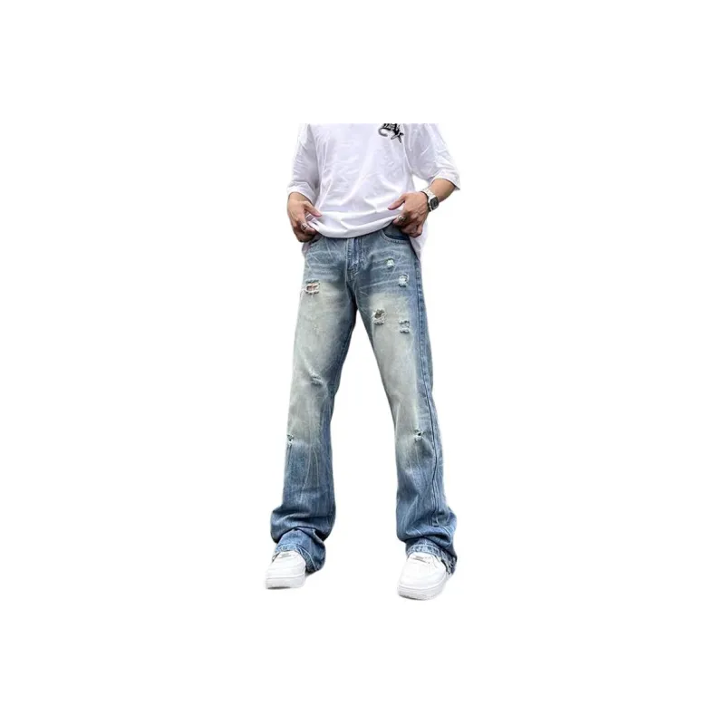 MGXEK Jeans Unisex Blue-0