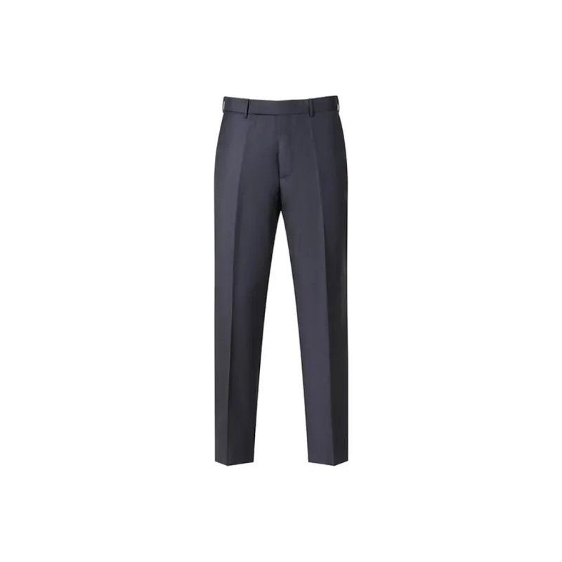 Zegna FW24 Suit Trouser Men's Marine Blue-0