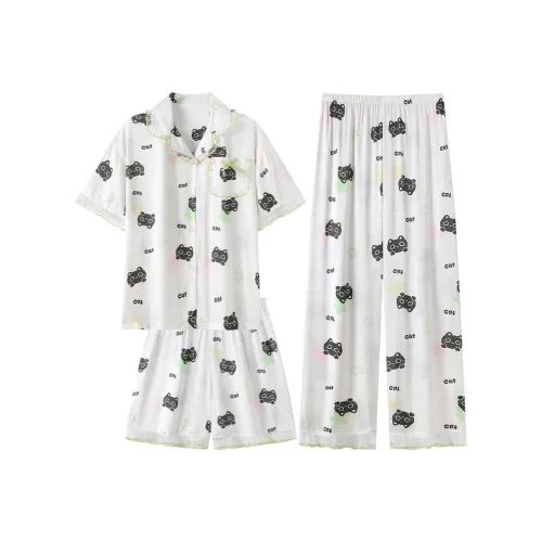 Ta Yan Pajama Set Women's White