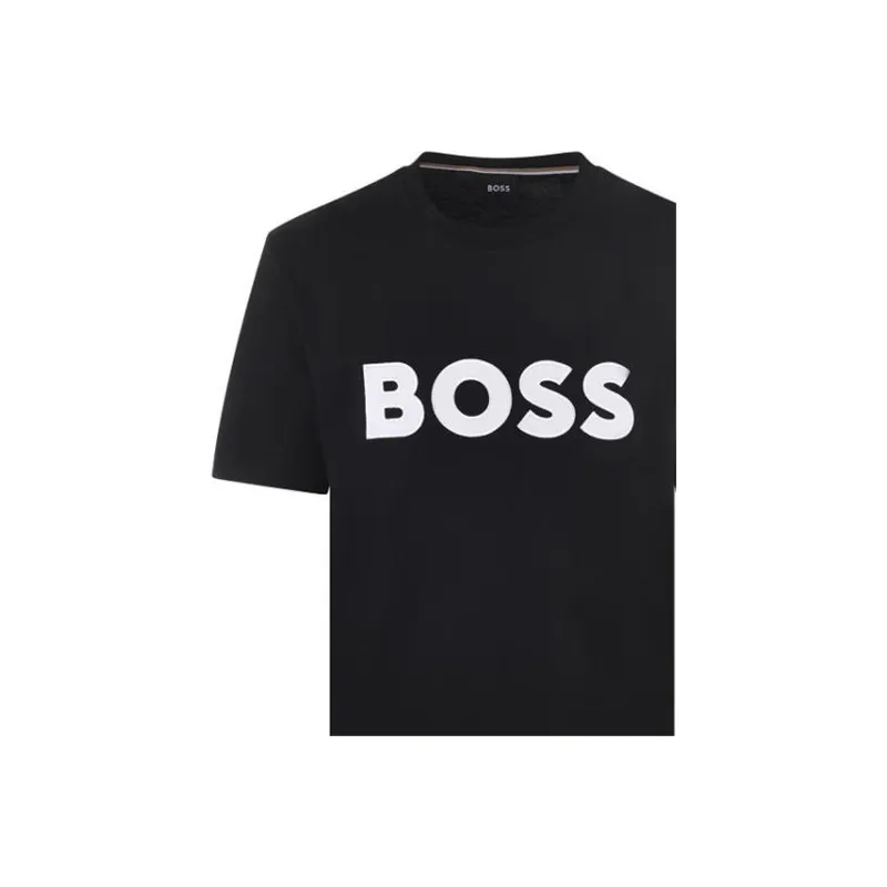 HUGO BOSS T-Shirts Men Black-1
