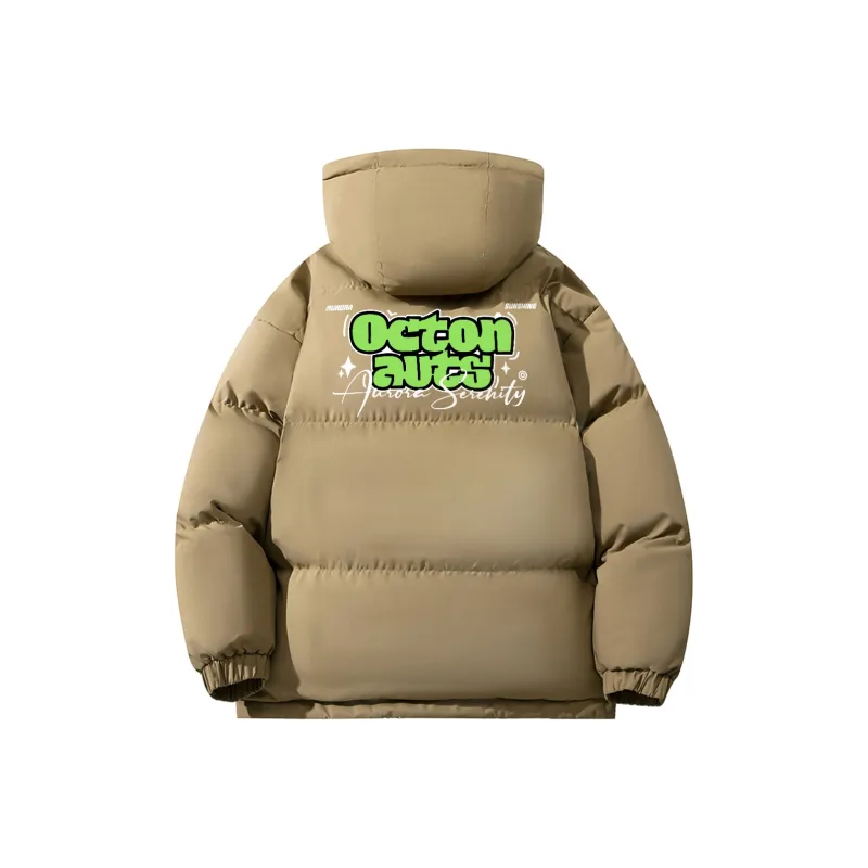 Small Columns Under The Sea Puffer Jacket Unisex-8