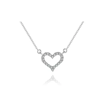 DAWO 925 Sterling Silver Necklaces Women's