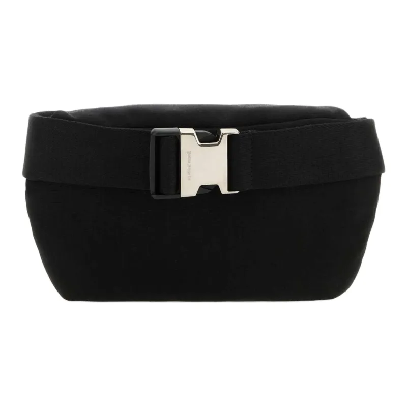 PALM ANGELS Logo Embroidered Messenger Bag-2