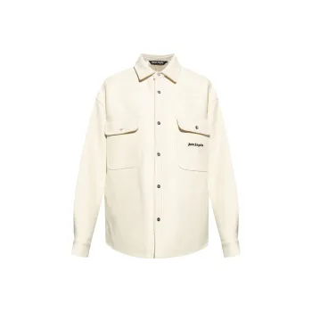 PALM ANGELS Logo Embroidered Jacket