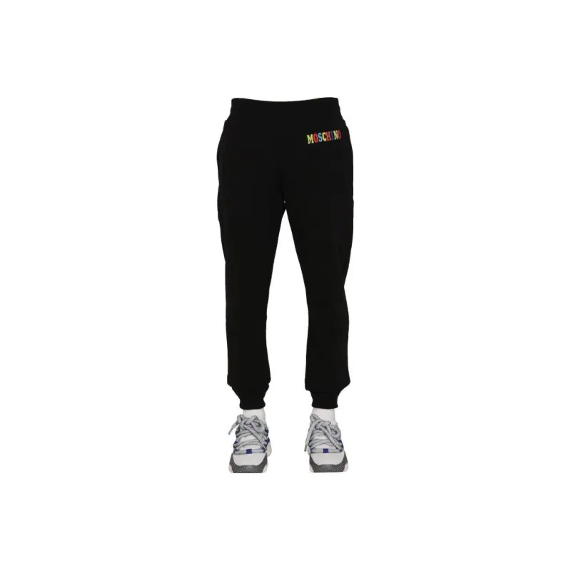 MOSCHINO Logo Printed Jogging Pants-0