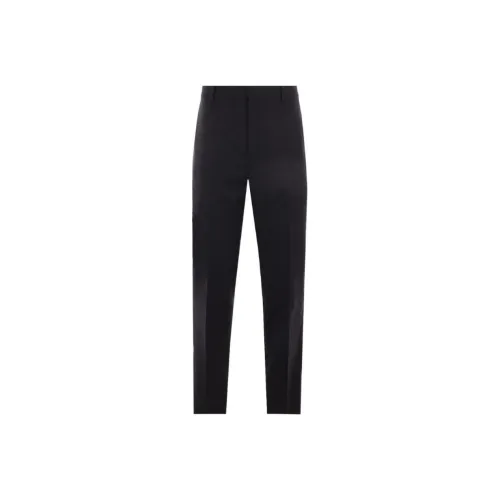 SAINT LAURENT High Waist Straight Leg Trousers