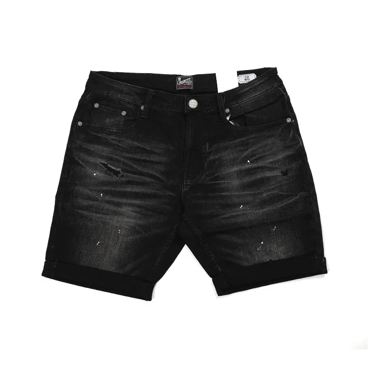CHEVIGNON Denim Shorts Men's Dark Gray-0