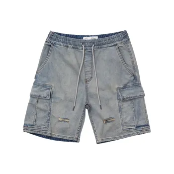 XMXX SUPPLY Denim Shorts Men's Light Blue